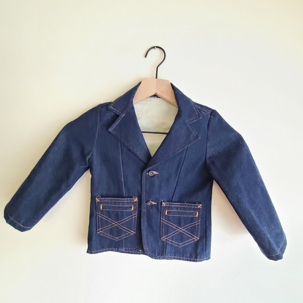 Vintage Billy the Kid Denim blazer size 4